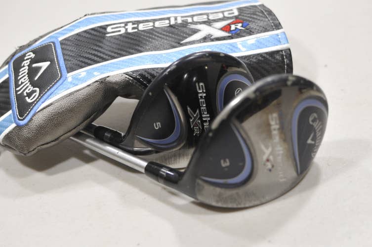 Callaway Steelhead XR 3 and 5 Fairway Wood Set Ladies Flex 45g Graphite #228000