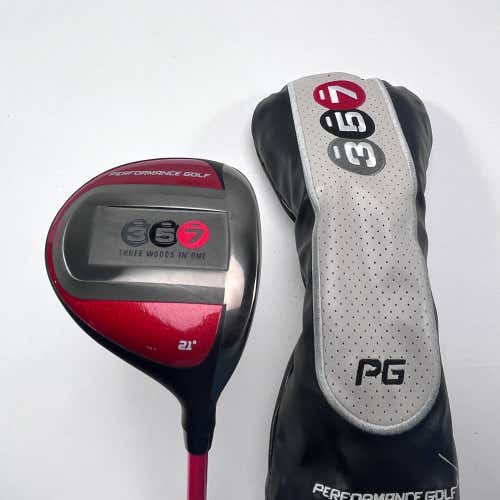 Performance Golf 357 7 Fairway Wood 21* 50g Ladies RH HC