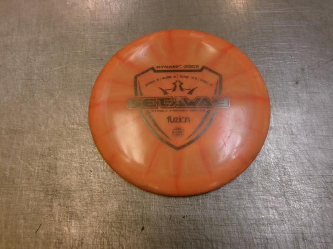 Used Dynamic Discs GETAWAY Disc Golf Driver Orange 11339-S000207288