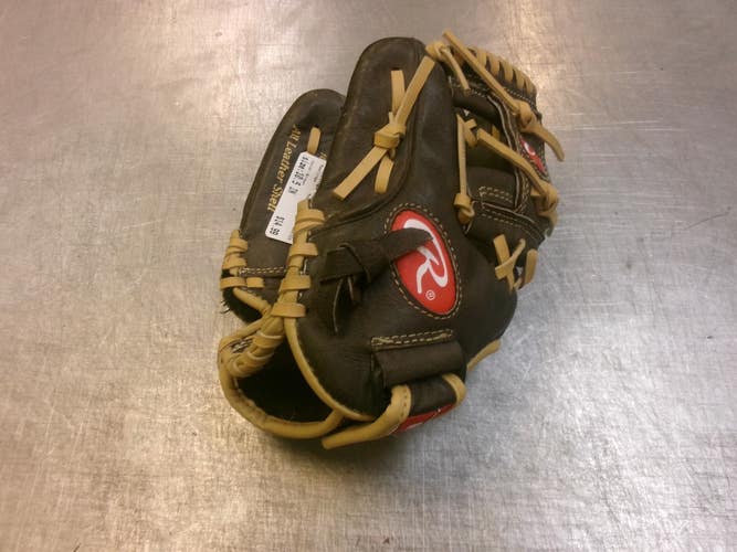 Used Rawlings HIGHLIGHT SERIES BB/SB Glove LH Throw Brown 10 1/2" 11339-S000207297