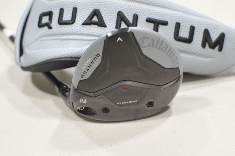 Callaway Quantum Max D 3HL-16.5* Fairway Wood Senior R2 Flex Graphite #228162