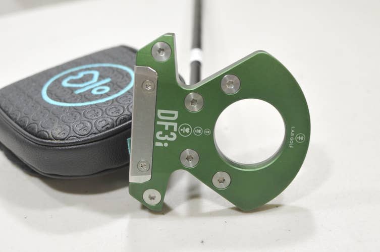 LAB Golf DF3i Green 35" 78* Putter Right Steel with Cover  #218925