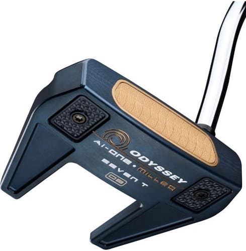 Odyssey Ai-One Milled #7 Seven T DB Double Bend Putter 35" w/ Headcover New