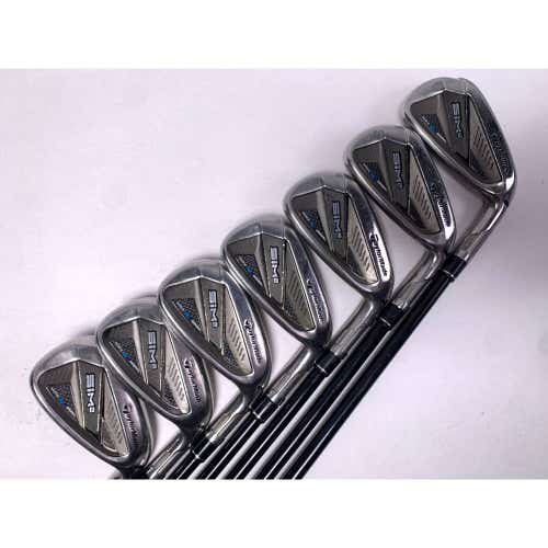 TaylorMade SIM2 MAX Iron Set 4-PW MMT 55g Senior Graphite Mens RH