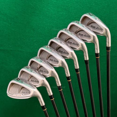 Top Flite-Tour 3-PW Iron Set Top-Flite-S True Temper Performance Graphite Stiff