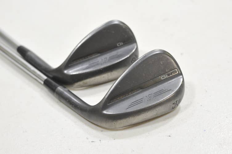Titleist Vokey SM10 Jet Black 54*, 58* Wedge Set Right DG 105g Steel #228181