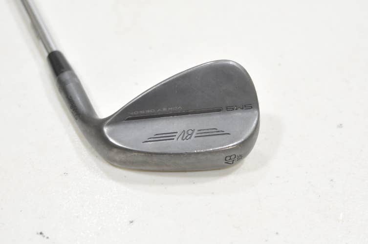 Titleist Vokey SM9 Jet Black 48*-10F Wedge Right BV Wedge Flex Steel #228177