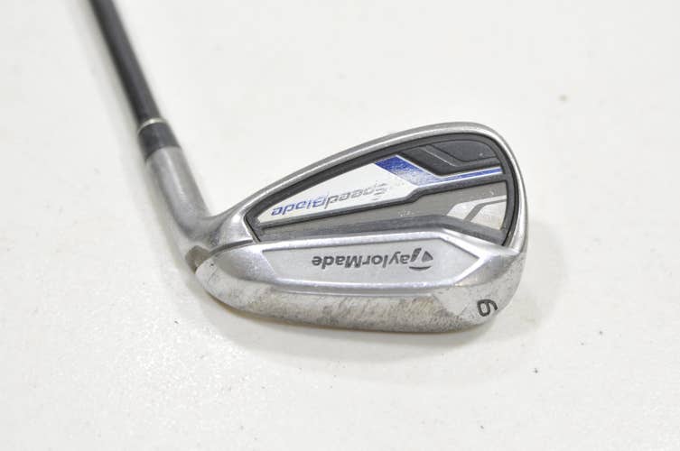 TaylorMade SpeedBlade Single 9 Iron Regular Flex RH VeloxT 65g Graphite #228126