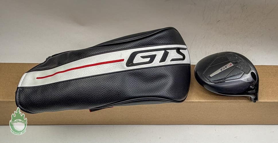 Used Right Handed Titleist GT3 Driver 9* Head Only Golf Club w/ Headcover