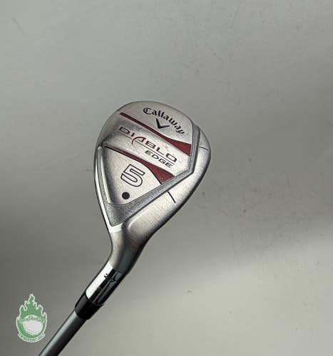 Used Right Handed Callaway Diablo Edge 5 Hybrid 27* Ladies Graphite Golf Club