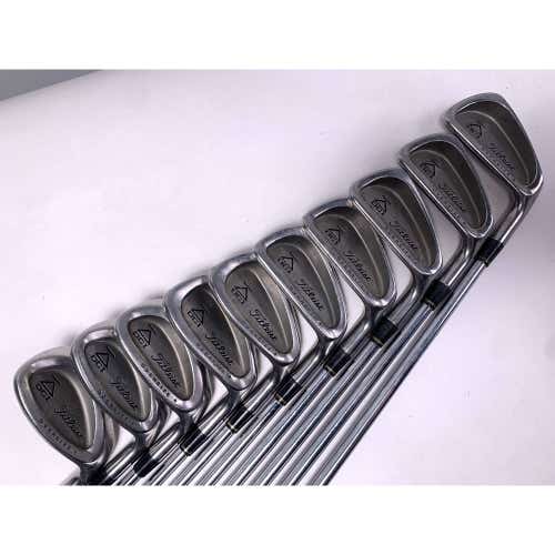 Titleist DCI Black Oversize + Iron Set 3-PW+GW+LW Tri-Spec Regular Steel Mens RH