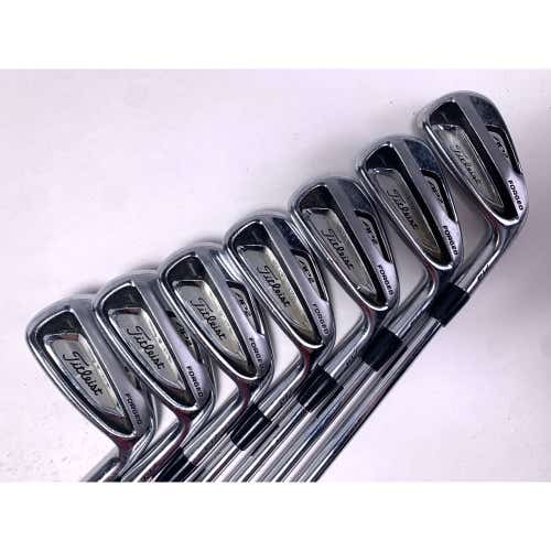 Titleist 714 AP2 Iron Set 4-PW True Temper Dynamic Gold S300 Stiff Steel Mens RH