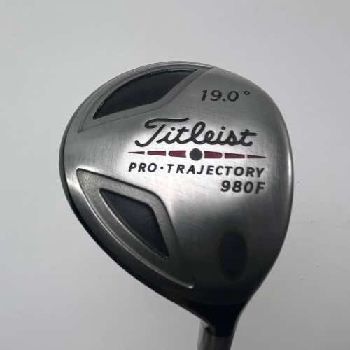 Titleist 980 F 5 Fairway Wood 19* Rifle FCM 5.0 Regular Steel Mens RH