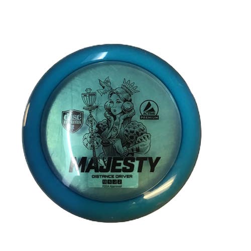 Used Discmania MAJESTY Disc Golf Driver Teal 11730-S000073701