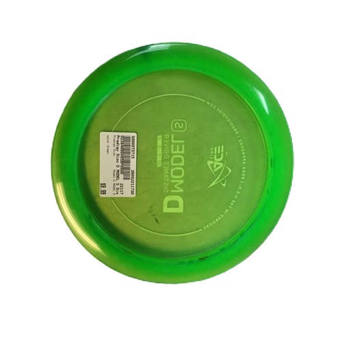 Used Prodigy Disc D MODEL S Disc Golf Driver Green 11730-S000073715