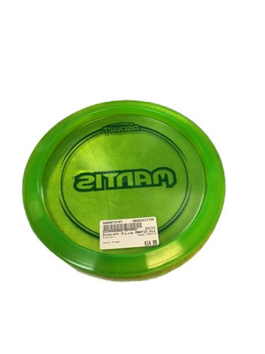 Used Discraft MANTIS Disc Golf Driver Green 11730-S000073707