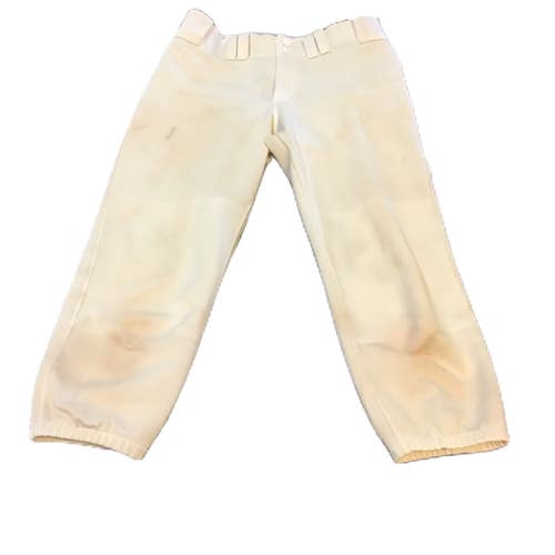Used Mizuno Baseball/softball Pant Womens White SM 11730-S000073755