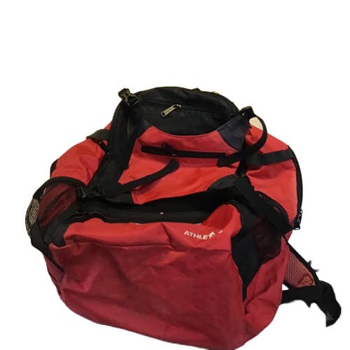Used Athletico Baseball/SB Player Backpack Red 11730-S000074033