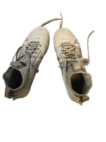 Used Nike DA5456-100 Adult FB Cleats White Senior 9.5 11730-S000074208