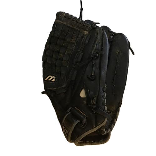 Used Mizuno GTF 1400 BB/SB Glove RH Throw Black 14" 11730-S000074247