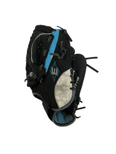 Used Easton FPT12 RH Throw Fastpitch Gloves Black 12" 11692-S000157823