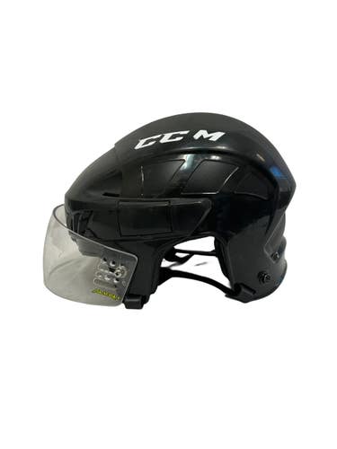 Used CCM FL40 W/ Visor *EXPIRED* Adult LG Helmet Half Visor Combo Black  11692-S000157822