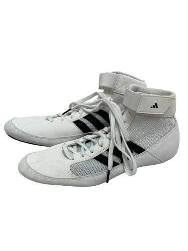 Used Adidas HVC Wrestling Shoes White Senior 9 11692-S000157533
