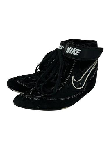 Used Nike SPEED SWEEP Wrestling Shoes Black Junior 05 11692-S000157537