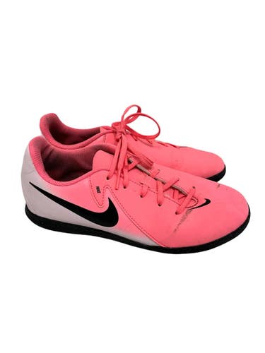 Used Nike PHANTOM GX Soccer Indoor Shoes Pink Junior 05 11692-S000157641