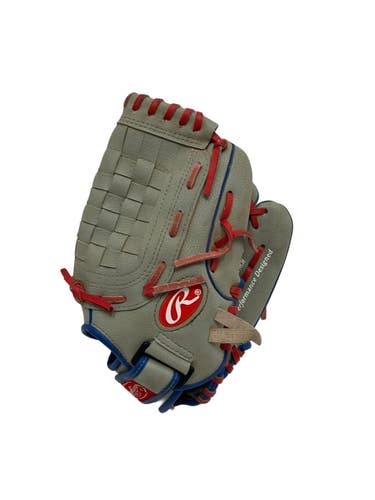 Used Rawlings PLAYER SERIES BB/SB Glove RH Throw Grey 11 1/2" 11692-S000157645