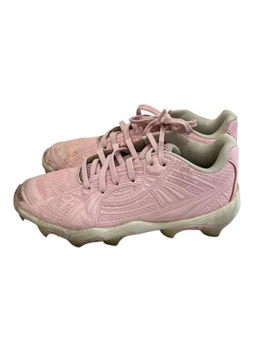 Used Under Armour GLYDE SOLA BB/SB Cleats Pink Junior 04 11692-S000157704