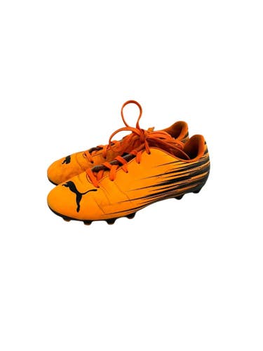 Used Puma Soccer Cleats Orange Junior 02.5 11692-S000157712