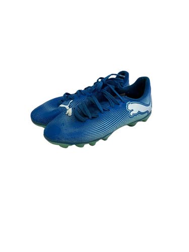 Used Puma FUTURE Soccer Cleats Royal Blue Junior 02 11692-S000157714