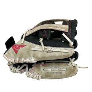 Used Easton GHOST FLEX RH Throw Fastpitch Gloves White 10" 11692-S000157725