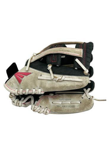 Used Easton GHOST FLEX RH Throw Fastpitch Gloves White 10" 11692-S000157725
