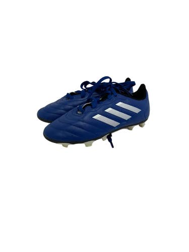 Used Adidas GOLETTO Soccer Cleats Royal Blue Junior 01 11692-S000157748