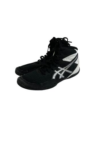 Used Asics MATFLEX Wrestling Shoes Black Junior 02 11692-S000157718