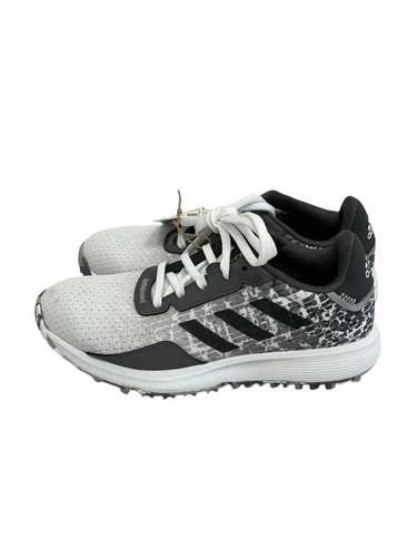 Used Adidas S2G Jr Golf Shoes Grey Junior 02.5 11692-S000157752