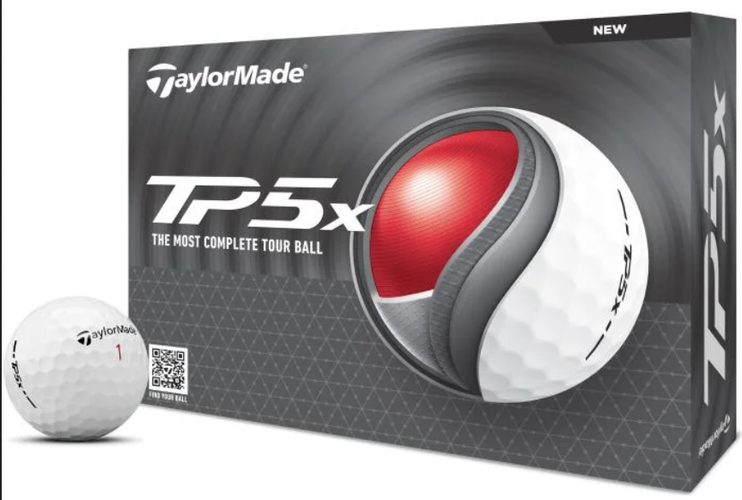 Used Taylormade TP5X 12 Pack - Golf Balls 11692-S000157741