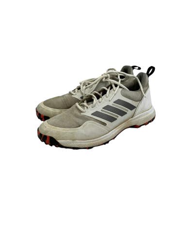 Used Adidas TECH RESPONSE Mens Golf Shoes White Senior 9 11692-S000157767