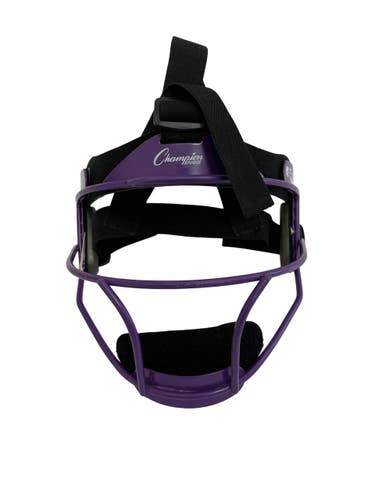 Used Champion Sports YOUTH PURP BB/SB Fielders Mask Purple One Size 11692-S000157779