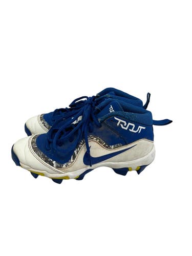 Used Nike TROUT BB/SB Cleats Royal Blue Junior 03 11692-S000157787