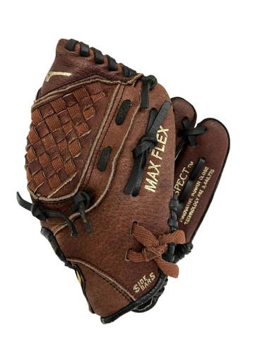 Used Mizuno POWER CLOSE BB/SB Glove T-ball Brown 10" 11692-S000157789