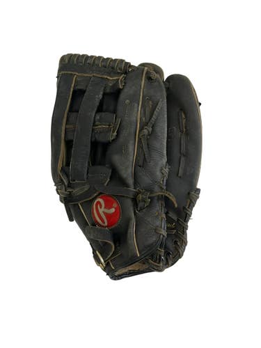 Used Rawlings EBG14B BB/SB Glove RH Throw Black 13" 11692-S000157766