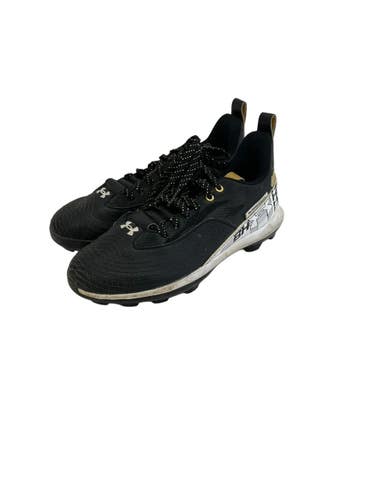Used Under Armour HARPER BB/SB Cleats Black Junior 04 11692-S000157814