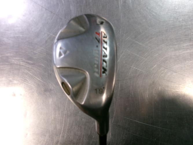 Used ATTACK T7 DUAL Mens Hybrid Club RH 3 Hybrid 11868-S000072069