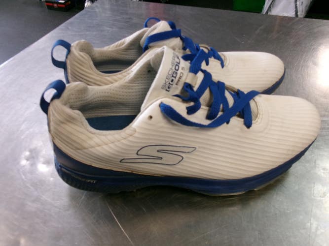 Used Skechers Mens Golf Shoes White Senior 9 11868-S000072068