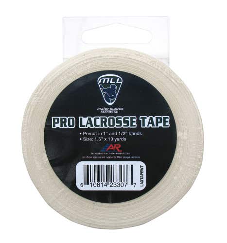 A&R Sports Lacrosse Tape – White – Lacrosse Stick Tape (New)
