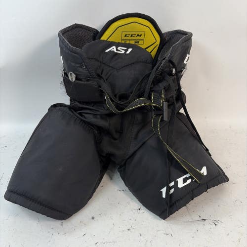 CCM Super Tacks AS1 Hockey Pants, Black, Youth Large