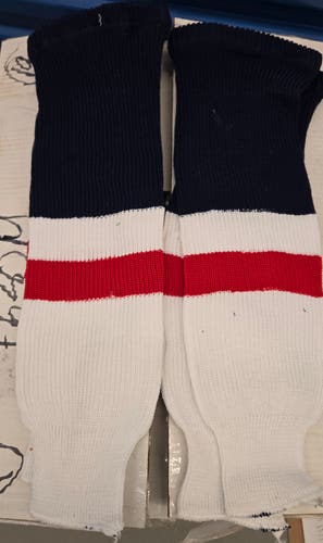 Team USA Blue/Red/white colours Athletic Knit Socks (New) Adult Small, Medium available